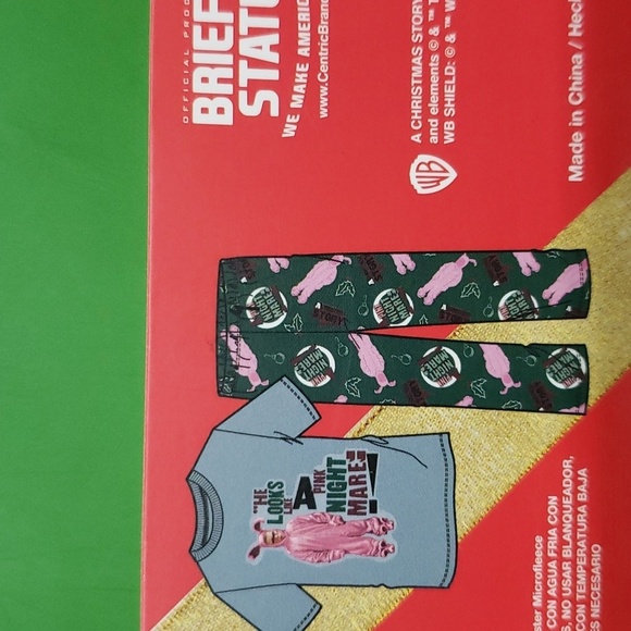 A Christmas Story NWT Boxed Men's Pajama Pant and T-shirt, Medium - Picture 6 of 6